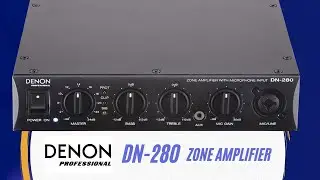 Зонный усилитель Denon Professional DN-280 с микрофонным входом