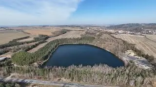 Lom Radnice - Sportovn&iacute; rybolov- DJI mini 4 pro