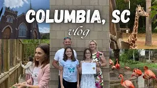 VLOG | поездка в Columbia SC | концерт Виктории | зоопарк