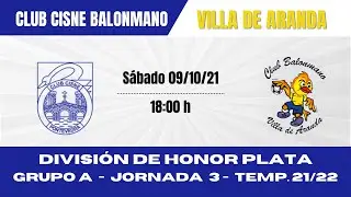 Club Cisne Balonmano vs Villa de Aranda (DHP)