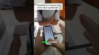 Assistance changed the screen without it being broken 😱 #iphone17promax #iphone17 #cellphonerepai...