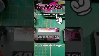 More Power for Drifting, Powered by CNHL 4000mah& 4600mah 2s Shorty LiPos!