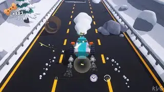 PAW Patrol Mighty Pups Save Adventure Bay - Everest's Snowy Adventure (Minigames) - Gameplay