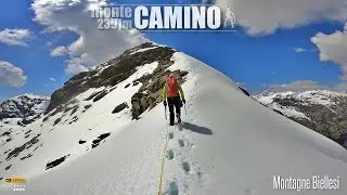 monte CAMINO: alla ricerca dell'inverno perduto tra creste e lati Nord sbagliati - Oropa