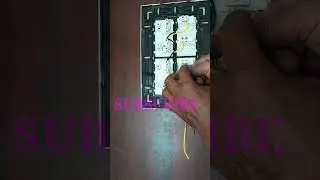 switch board with indicator tutorial / #electrical #tutorial #wiring