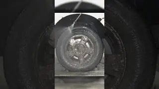 Pressure Washing Muddy Wheels!
