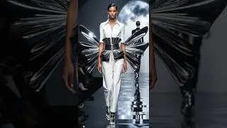 On a light fall morning,flutter your original silver wings #fashion #viral #shortsfeed #trending #ai