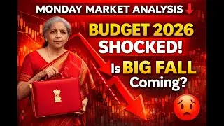 Budget 2026 Shock | Monday Market Analysis | Is Big Fall Coming in Indian Stock Market?