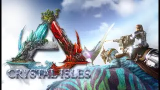 🔴Lets Play ARK Crystal Isles Map #arksurvivalevolved