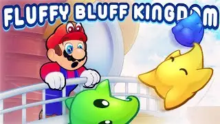 Fluffy Bluff Galaxy in Super Mario Odyssey is PEAK