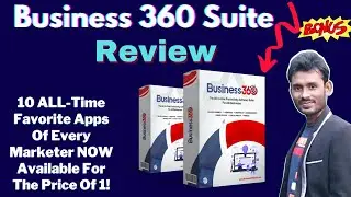Business 360 Suite Review +Bonuses| 10 Of The Best Productivity and Marketing Apps on One dashboard!