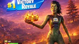 Fortnite ➡️Konec z&aacute;pasu bez &scaron;t&iacute;tu, jen na HP 💀 13 killů a vybojovan&aacute; korunka 👑