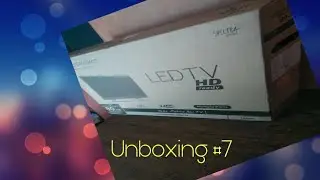 #cloudwalker    Cloudwalker 32inch HD LED TV unboxing in தமிழ்