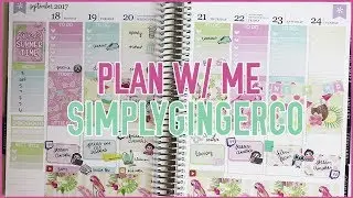 Plan with Me | Ft SimplyGingerCo Topical Oasis Kit