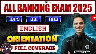 Banking Exam English Classes | Bank Exam Free Online Classes 2025 | Banking Exam Preparation |EduTap