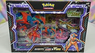Opening Pokemon Deoxys VMAX & VSTAR Battle Box | Pokemon Cards and Chill
