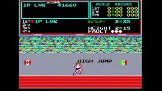 Track & Field (Arcade, 1983) &ndash; Full Game Longplay | Sports Week