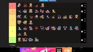 My DBL Legends Fest Tier List