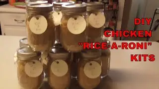 DIY Chicken Rice A Roni Inspired Kits for the Pantry