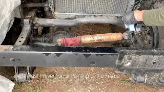 #31 Rust Prevention & Painting of the Frame [Restoration 1992 Mitsubishi Jeep J53]