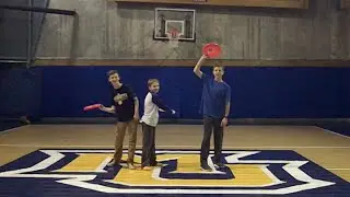 Frisbee Trick Shots // Marquette Edition!