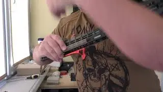 Vihor Tactical 223 Быстросьемное крепление на ДТК. Установка