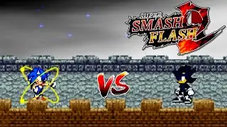 SSF2 Mods: Ultra Sonic vs Apex Seelkadoom