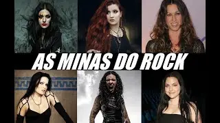 AS MELHORES MULHERES DO ROCK/METAL (NACIONAL E INTERNACIONAL)