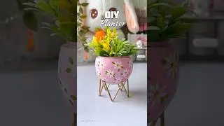 DIY planter #shorts #viralshorts #diyplanters #craftideas #handmade