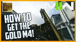 HOW TO GET THE M4 GOLD CAMO! - Road to Orion Camo (MW2)