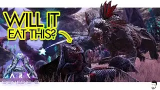 Can you feed Anglerfish to a Shadowmane? Testing every type of Fish in ARK Genesis Part 2