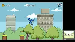 Regular Show: Mordecai & Rigby in 8-bit Land (3DS) 1-1 Speedrun