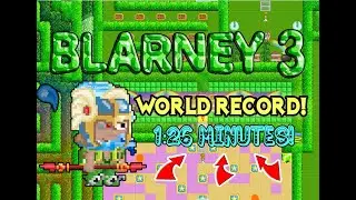 Growtopia Speedrun BLARNEY3 (Solo Sungate) in 1 minute 26 seconds! [ World Record ]