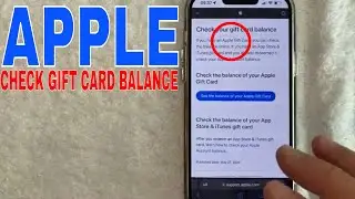 ✅ Как проверить баланс подарочной карты Apple 🔴