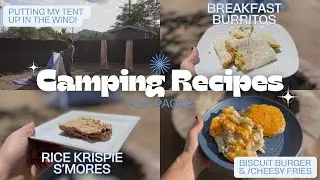 Foil Pack Meals: 3 Campfire Recipes You&rsquo;ll Love | Putting my tent up in windy weather!