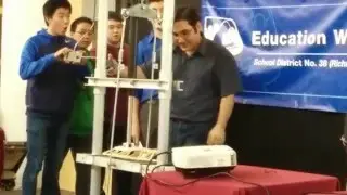 Richmond SD38 Education Week Popsicle Bridge Contest