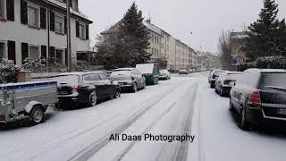Snow melody in heidelberg city in Germany  لحن  الثلج