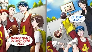 A child in rags wanted to play basketball with us [Manga Dub]