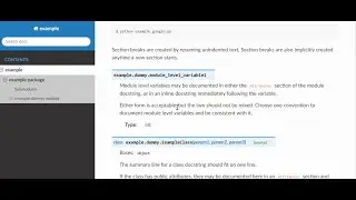 Sphinx and pdoc Documentation for Python Libraries