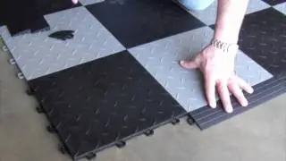 Interlocking Floor Tiles - Installing