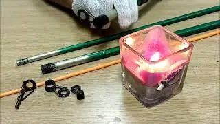 PAGBAKLAS NG GUIDE RINGS NG TELESCOPIC FISHING ROD (disassembling)
