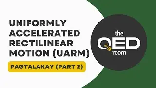 Uniformly Accelerated Rectilinear Motion UARM Part 2 [Tagalog]