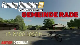 Farming Simulator 19 Gemeinde Rade - Das is Германия #Посмотрим