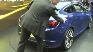 New Opel Astra J OPC !LIVE! - Designer Mark Adams (Full HD)