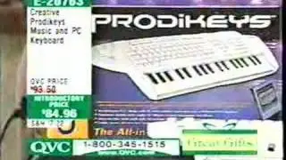 Keith Washo on QVC Demonstrating Prodikeys