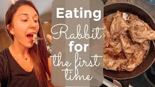 I COOKED and ATE RABBIT for the first time! Will we raise rabbits on our homestead?