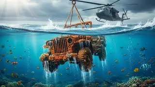 Rescuing a 1945 Jeep Willys MB from the Ocean Depths: Complete Restoration of a Sunken Relic!