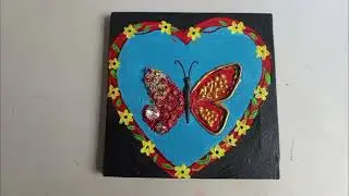 13 Amazing paintings on canvas | so satisfying painting | Khushi number 1 