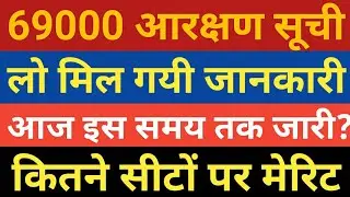 69000 obc sc reservation list | 69000 Reservation 4th list | 69k 4rth list | 69k 27% 21% |