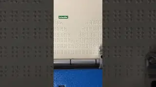 Draw With Me In Braille | St Patrick's Day☘️ #Blind #Braille